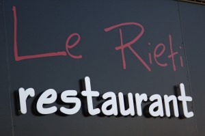 Le Rieti Restaurant Le Pontet